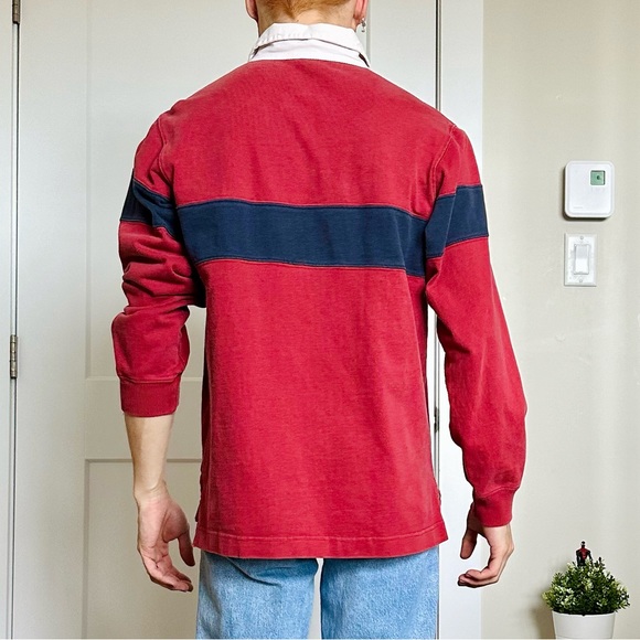 Vintage GAP Rugby Long Sleeve Shirt - Picture 2 of 3